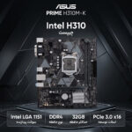 مادربرد ایسوس مدل PRIME H310M-K